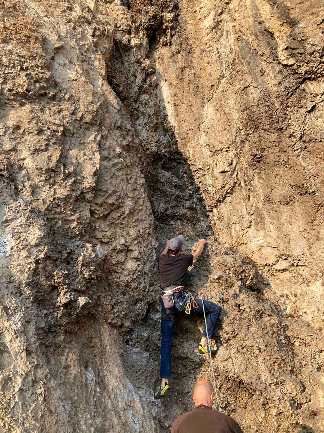 Arrampicata su roccia