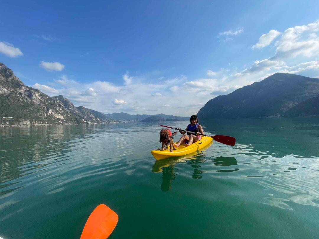 Kayak sul Lago d'Iseo